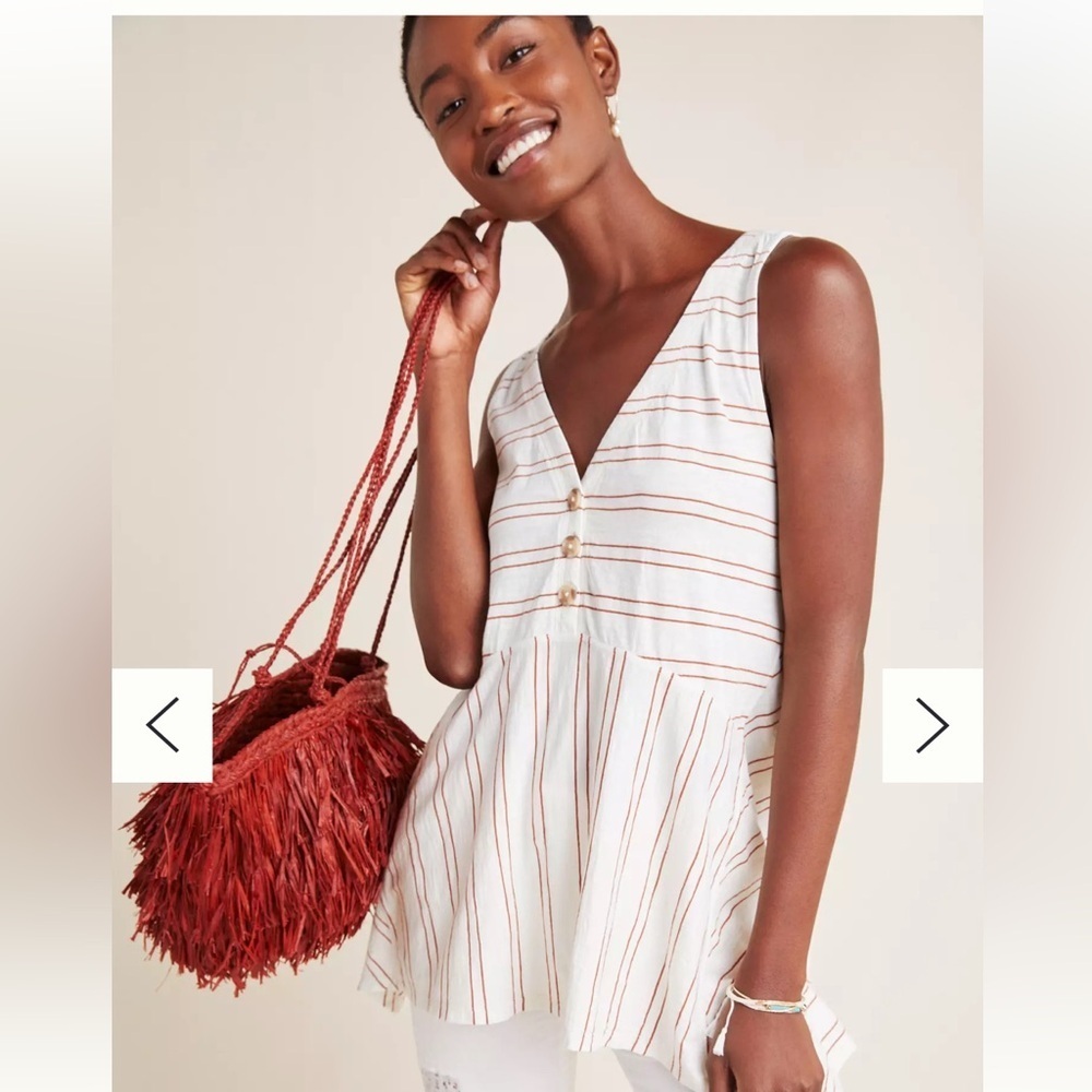 Anthropologie Maeve Alayna Tunic Tank Top